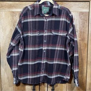 Woolrich Mens Button Down‎ Flannel Size Large